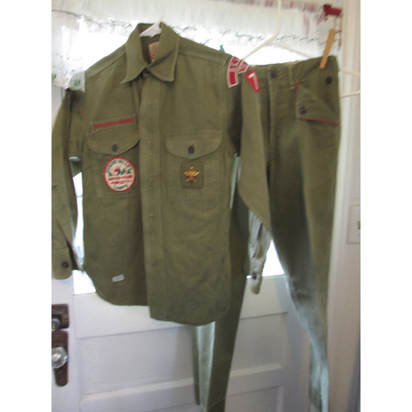 Del Rio Texas, Concho Valley, Vintage Boy Scouts uniform,, 32" chest, Mayer-Farr - Picture 1 of 12